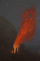 Big Fire, 36 x 24, o/l/p, 2013